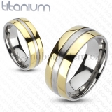Snubní Titanové prsteny R-TM-3042