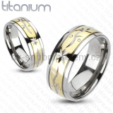 Snubní Titanové prsteny R-TM-3053