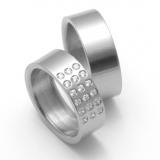 Snubní Titanové prsteny ZERO Collection TTN2802+TTN2801