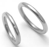 Snubní Titanové prsteny ZERO Collection ttn3201+ttn3202