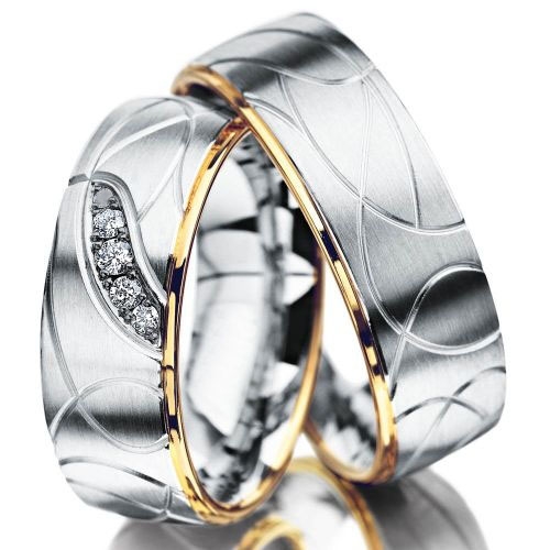 Snubní prsteny z chirurgické oceli