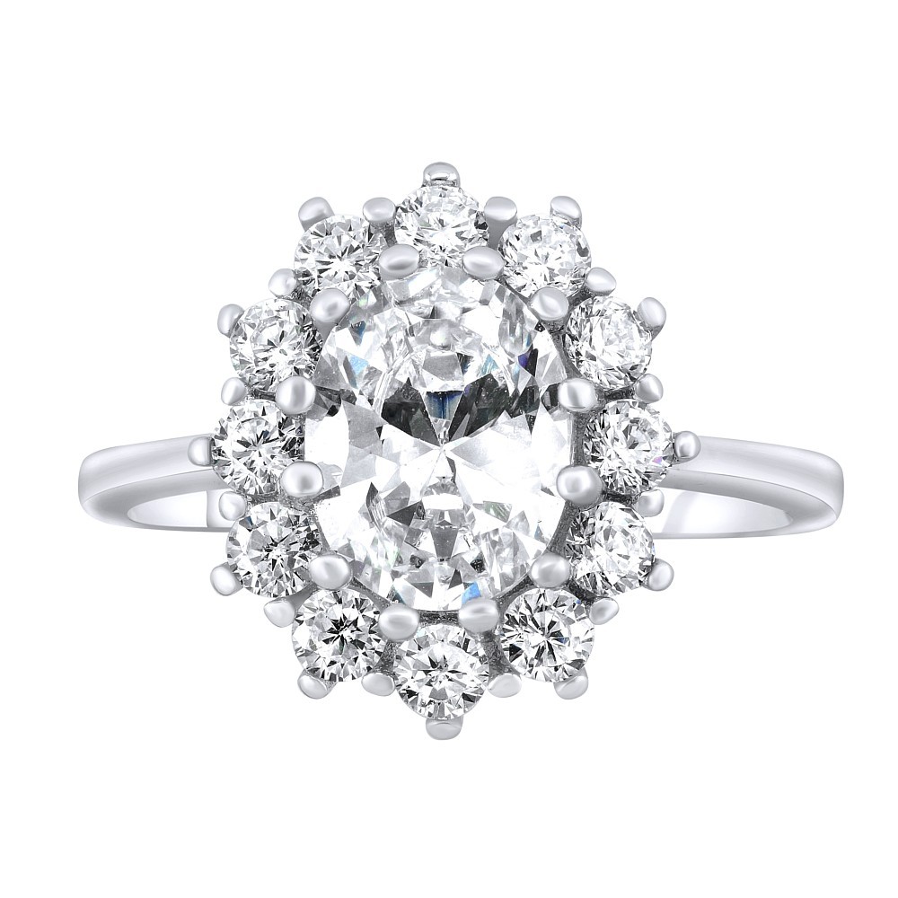 Stříbrný prsten CESARIA s Brilliance Zirconia