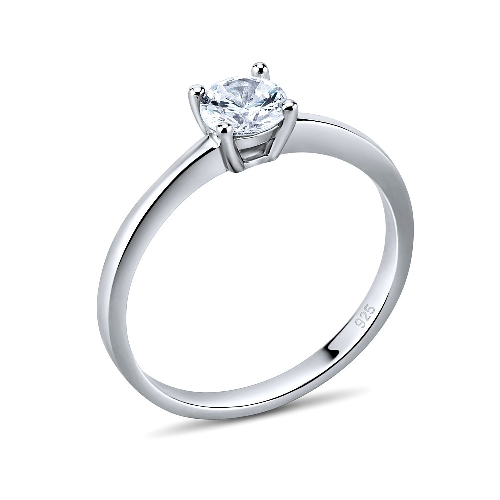 SILVEGO stříbrný prsten MADISON se Swarovski® Zirconia