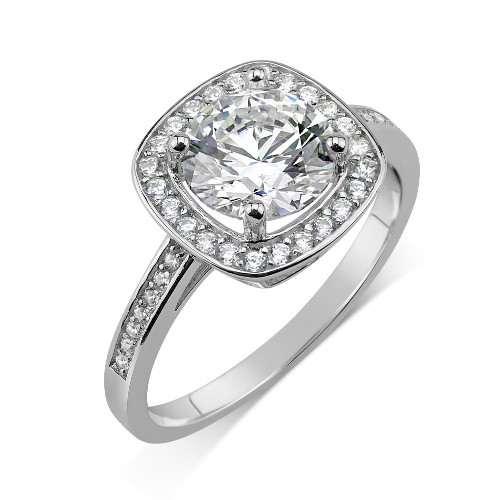 SILVEGO stříbrný prsten se Swarovski® Zirconia