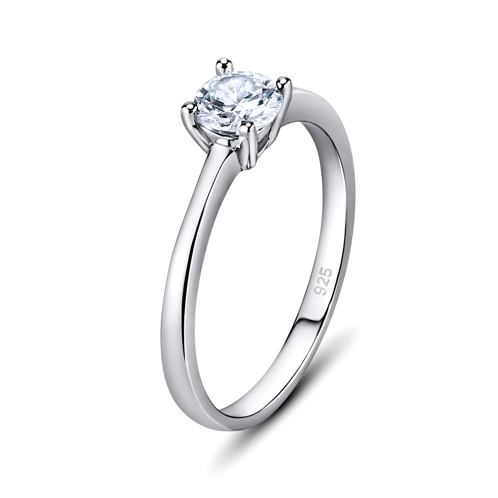 SILVEGO stříbrný prsten MADISON se Swarovski® Zirconia
