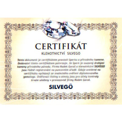 Stříbrný prsten s přírodním Safírem DESIRÉ