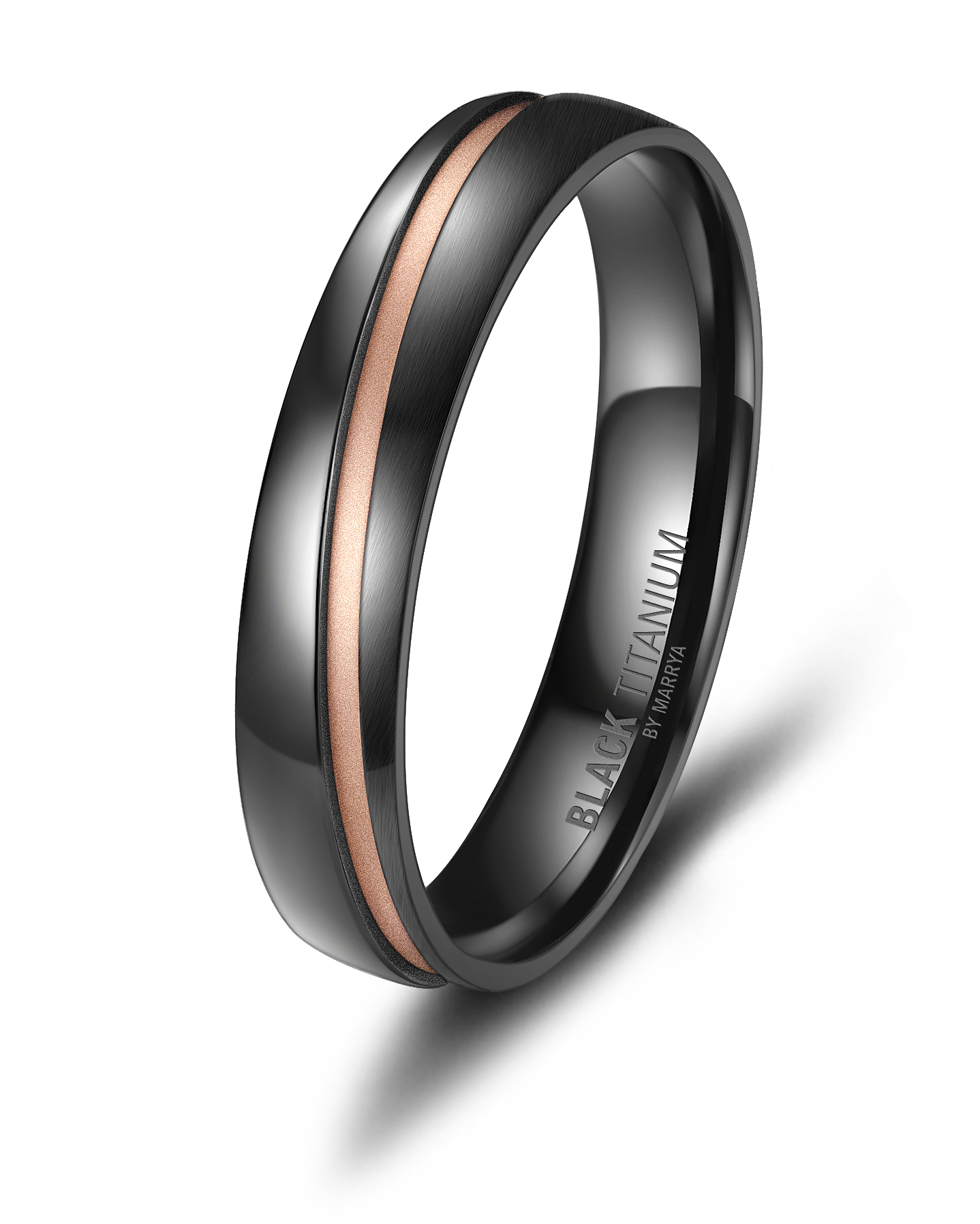 Snubní prsteny Black Titanium Black King