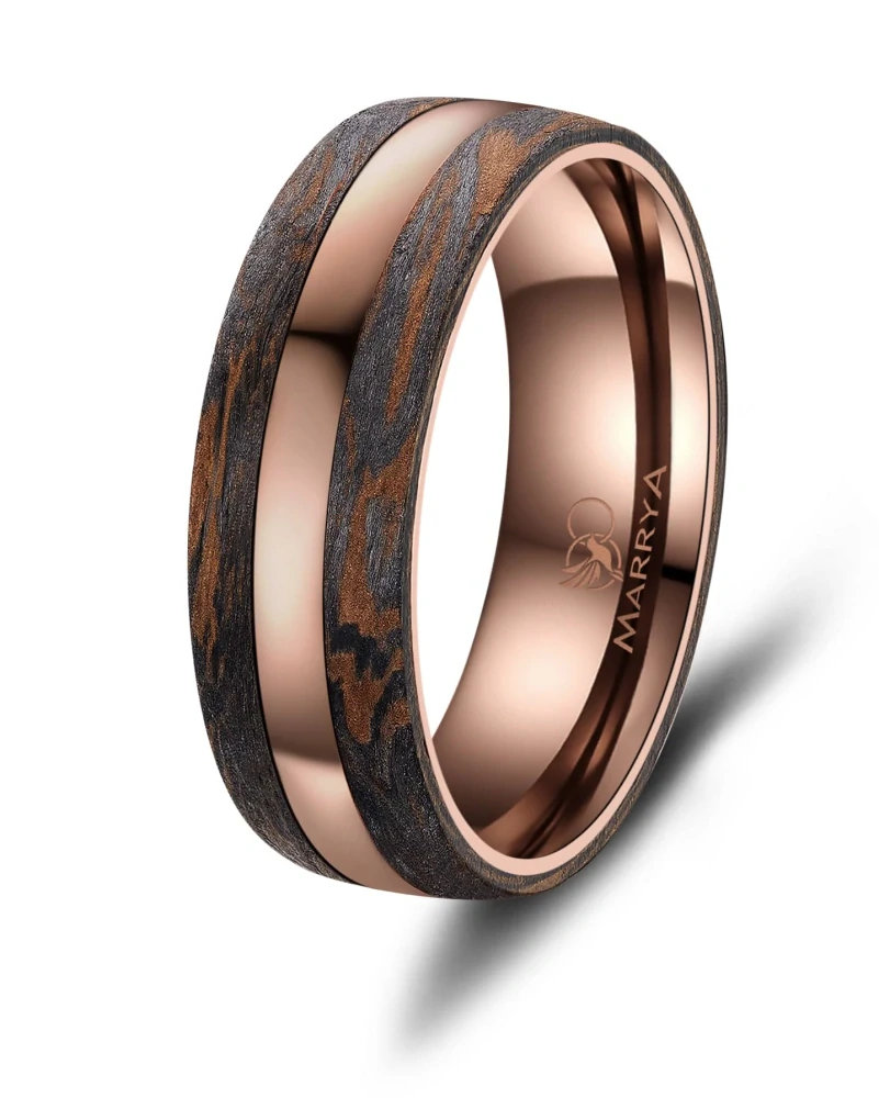 Snubní prsteny Carbon Bronze – Luxus ukrytý v jedinečnosti