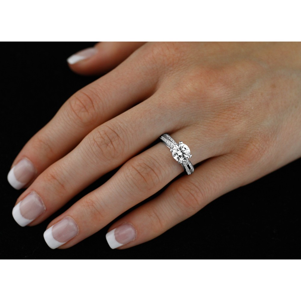 SILVEGO stříbrný prsten PROELIO se Swarovski® Zirconia