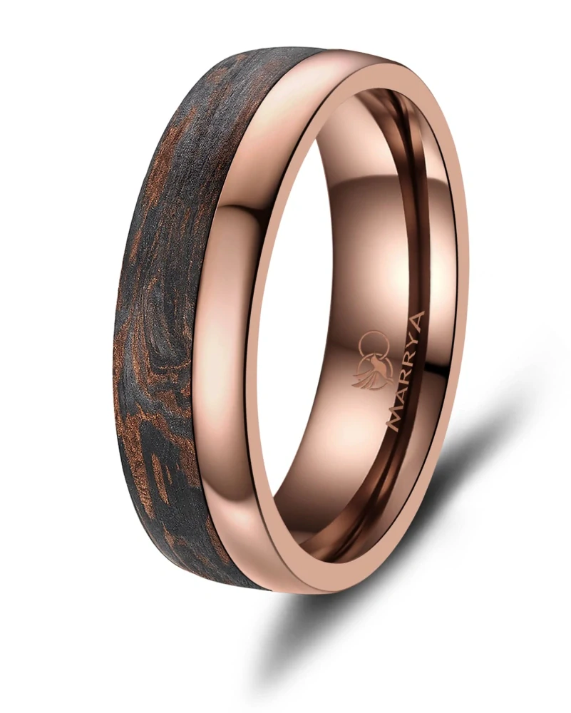 Snubní prsteny karbon Bronze  – Když se originalita setká s elegancí