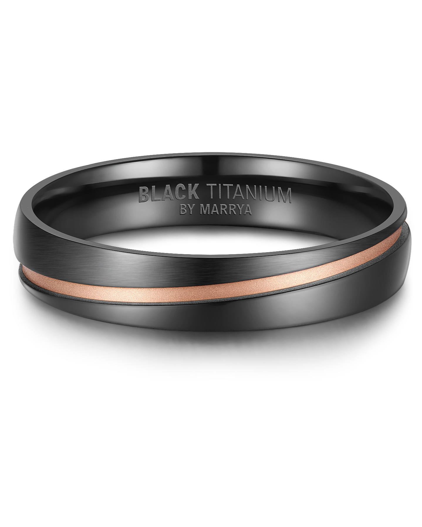 Snubní prsteny Black Titanium Black King