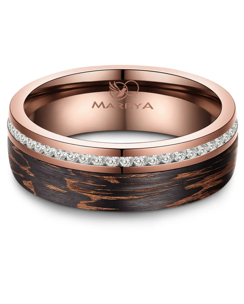 Snubní prsteny karbon Bronze  – Když se originalita setká s elegancí
