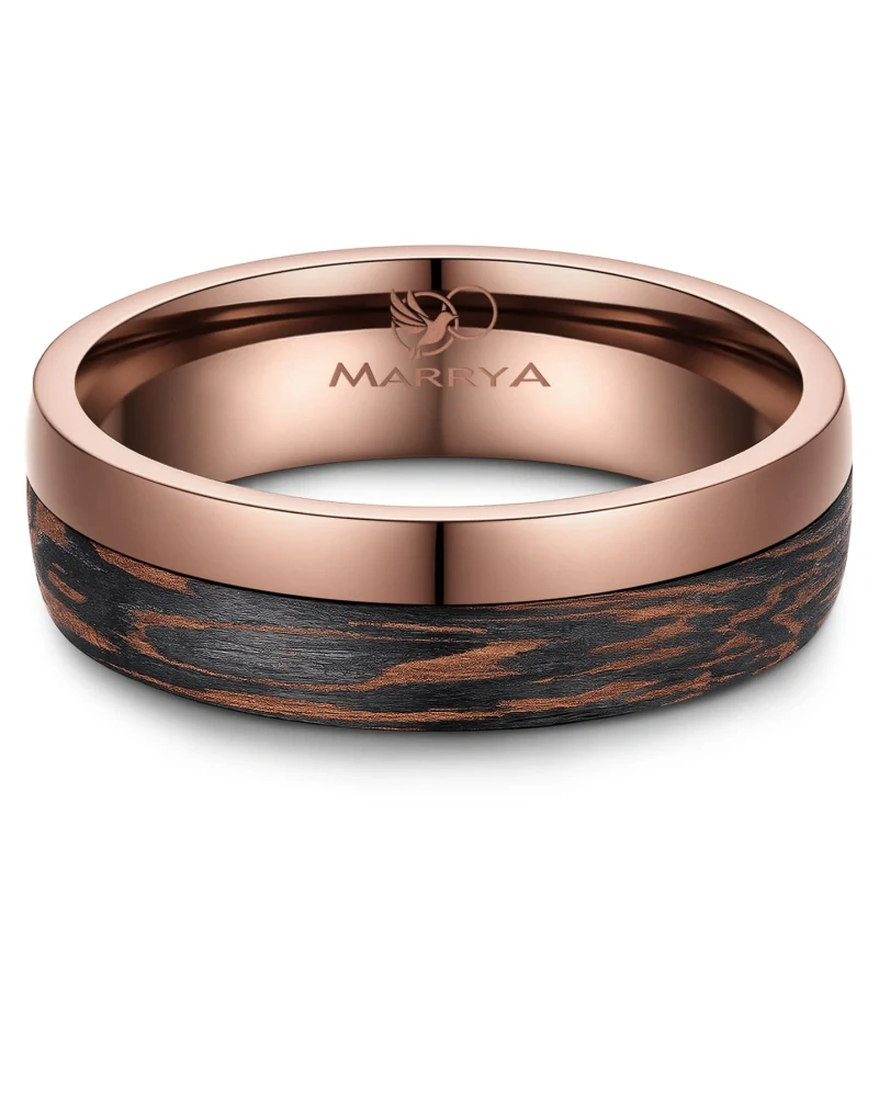 Snubní prsteny karbon Bronze  – Když se originalita setká s elegancí