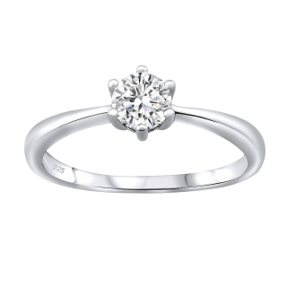 SILVEGO stříbrný prsten SOPHIA se Swarovski® Zirconia