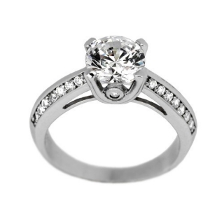 SILVEGO stříbrný prsten PROELIO se Swarovski® Zirconia