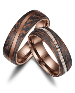 Snubní prsteny karbon Bronze – Výjimečný styl, který přetrvá